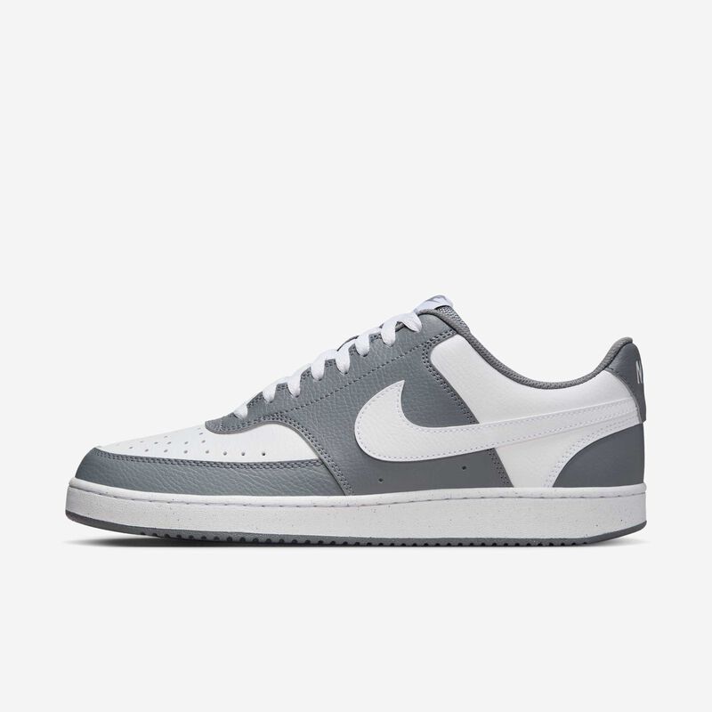 Nike Court Vision Low, Gris frío/Blanco/Blanco, hi-res