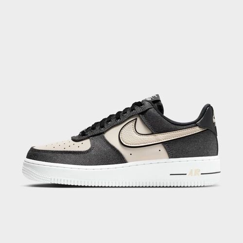 Nike Air Force 1 '07 SE, Negro/Blanco/Plata Metalizado/Red, hi-res