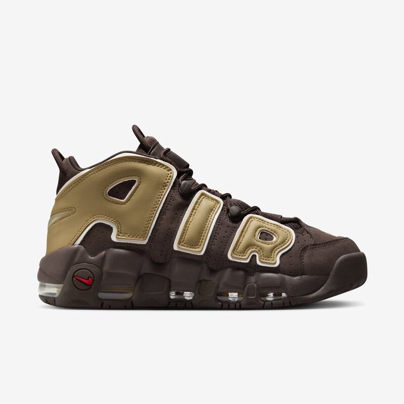 Nike Air More Uptempo '96, Marrón barroco/Marfil pálido/Rojo místico/Sésamo, hi-res