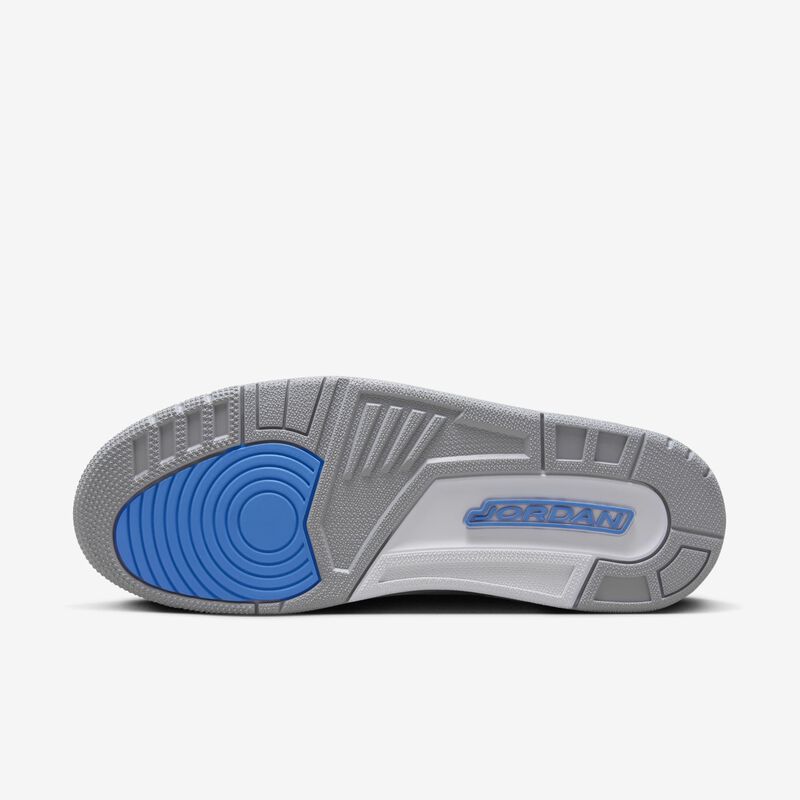Jordan Spizike Low, Blanco/Azul Universitario-Gris Lobo, hi-res