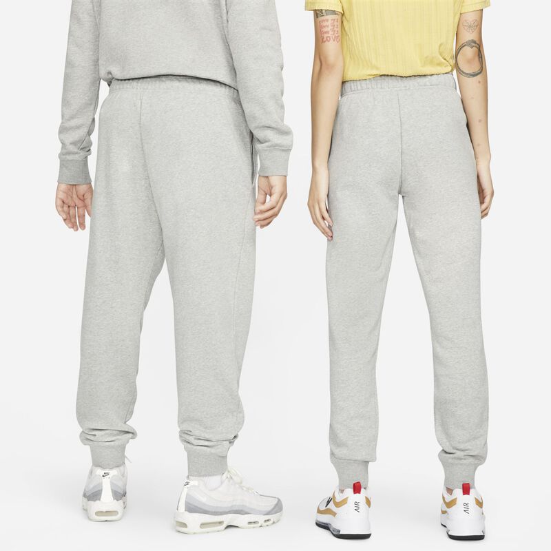 Nike Sportswear Club Fleece, Gris oscuro jaspeado/Blanco, hi-res
