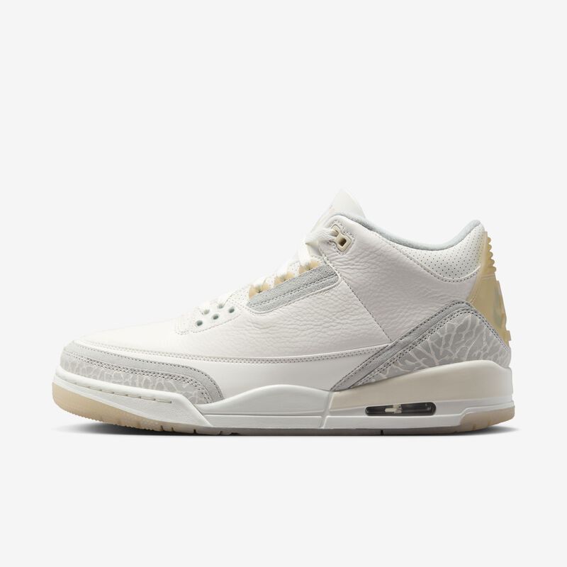Air Jordan 3 Retro Craft ""Ivory"", Marfil/Crema/Niebla gris, hi-res