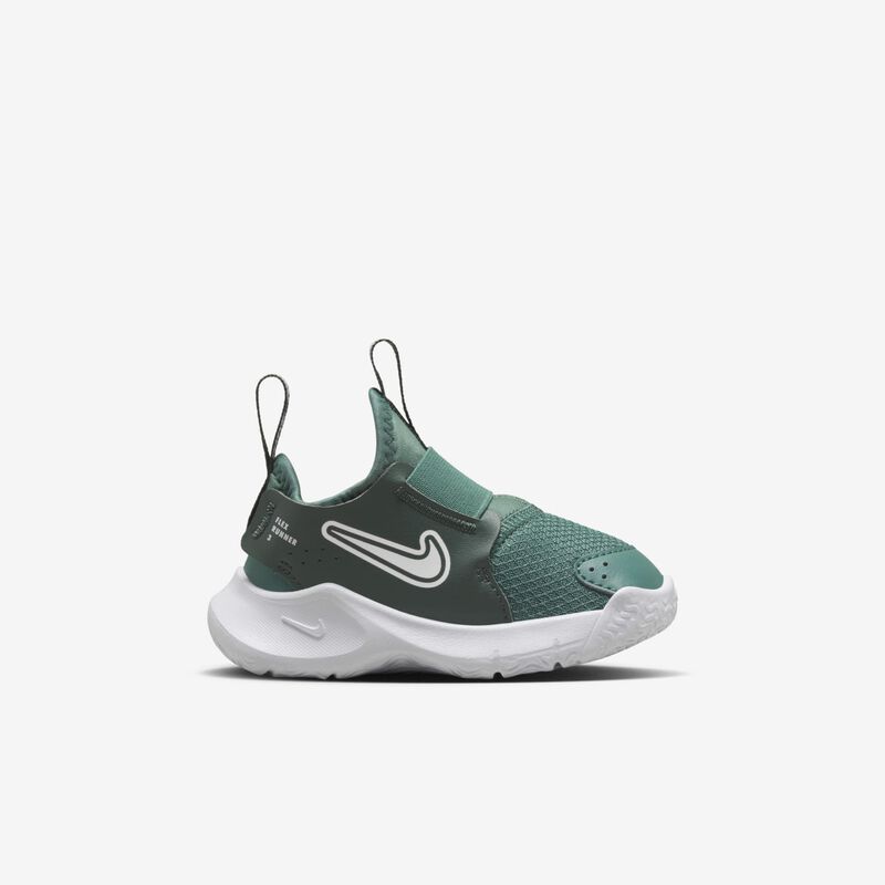 Nike Flex Runner 3, Bicoastal/Blanco-Verde Vintage, hi-res