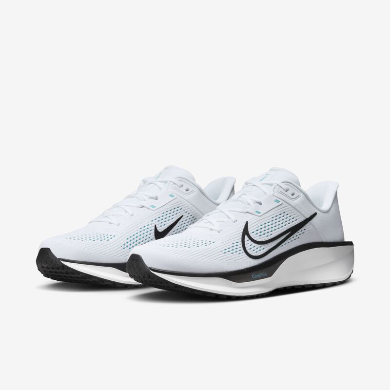 Nike Quest 6, Blanco/Cactus Polvoriento/Negro, hi-res