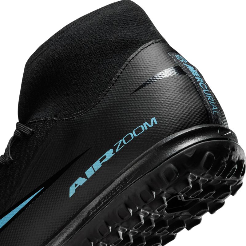 Nike Mercurial Superfly 10 Academy, Negro/Azul Hielo, hi-res
