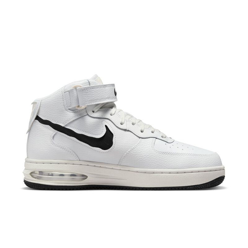 Nike Air Force 1 Mid Evo, Blanco Cumbre/Negro-Vela, hi-res