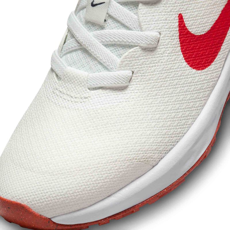 Nike Revolution 6, Blanco Cumbre/Obsidiana/Blanco/Pista Roja, hi-res