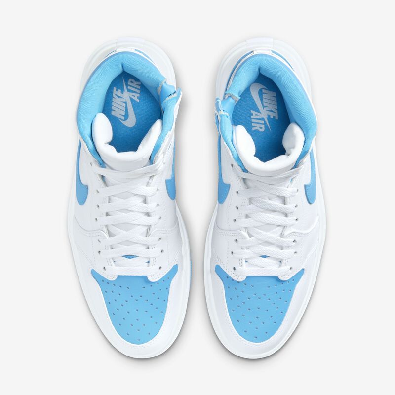 Air Jordan 1 Elevate High, Blanco/Blanco/Azul Polvo Oscuro, hi-res