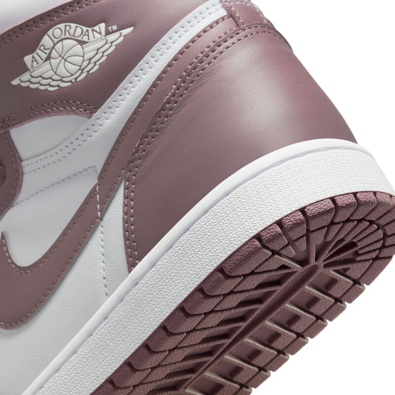 Air Jordan 1 Retro High OG, Blanco/Blanco/Malva cielo J, hi-res