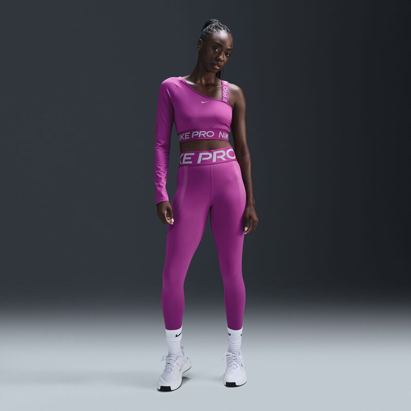 Nike Pro Shine, Fucsia Intenso/Plata Reflectante, hi-res