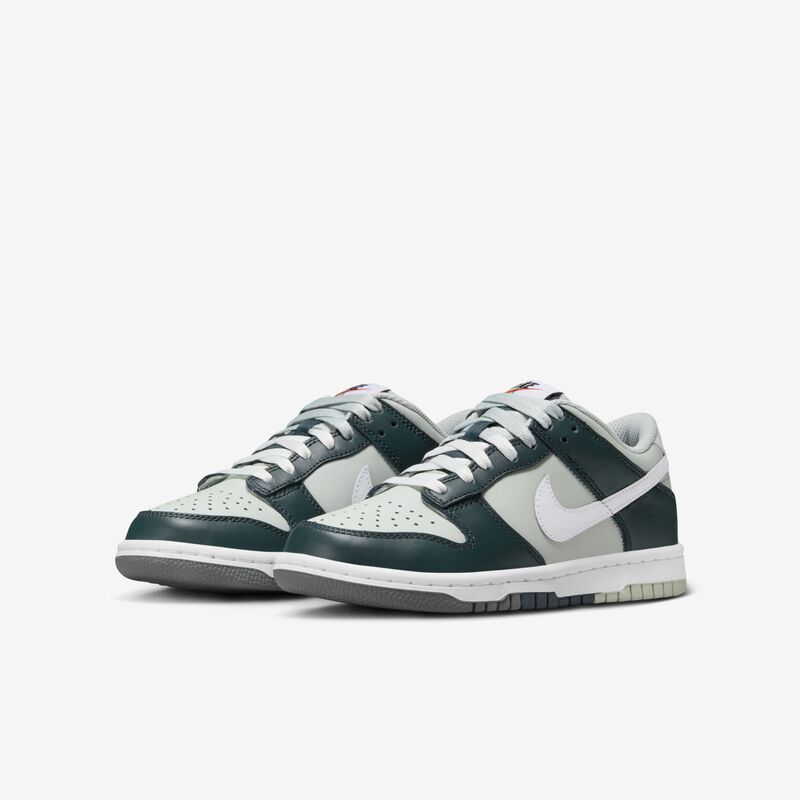 Nike Dunk Low, Jungla intenso/Plata claro/Jungla intenso/Blanco, hi-res