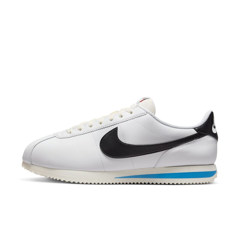Nike Cortez, Blanco/Azul Foto Claro/Vela/Negro, hi-res