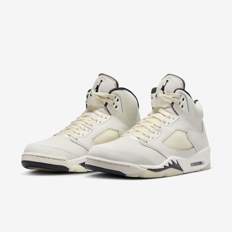 Air Jordan 5 Retro SE, Vela/Negro-Marrón Claro-Leche De Coco, hi-res