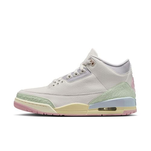 Air Jordan&nbsp;3 Retro "Sail and Jade Aura", Vela/Halo/Carm&iacute;n helado/Halo jade, hi-res
