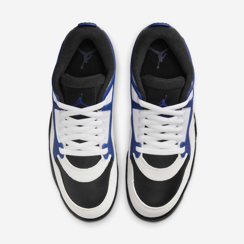 Air Jordan 4 RM, Blanco/Negro/Azul Royal Intenso, hi-res