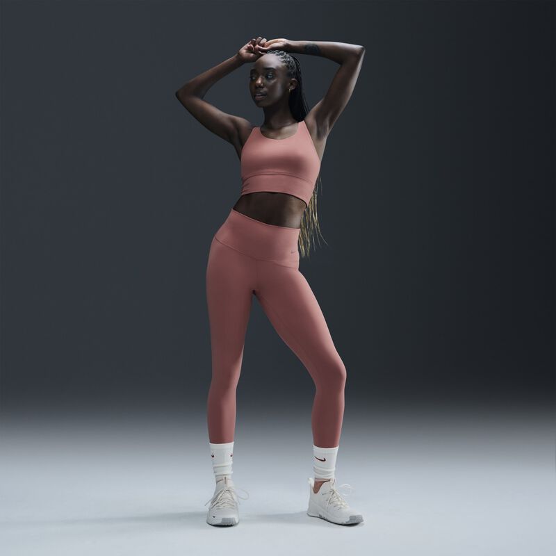 Nike Zenvy Rib, Rosa Cañón/Rosa Cañón/Blanco, hi-res
