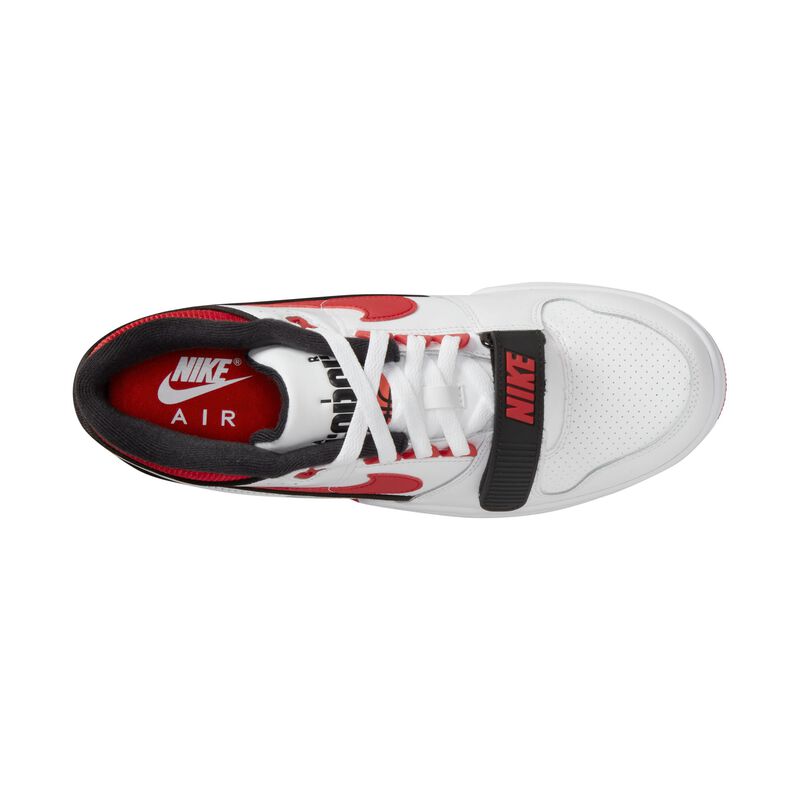 Nike Air Alpha Force 88, Blanco/Negro/Gris neutro/Rojo universitario, hi-res