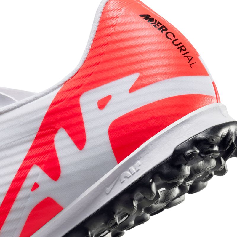 Nike Zoom Mercurial Vapor 15 Academy TF, Carmesí brillante/Negro/Blanco, hi-res