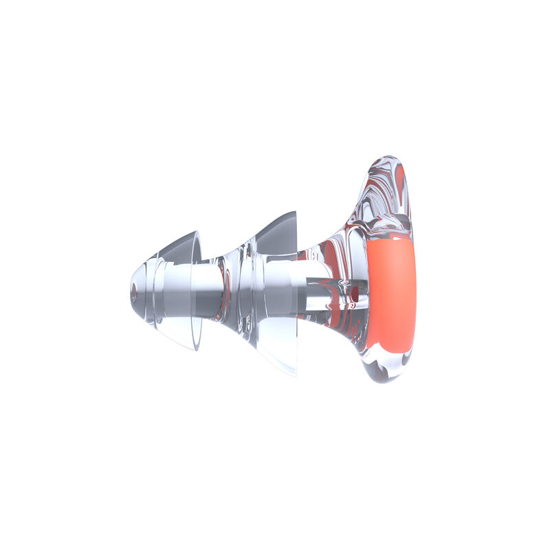Nike Ear Plugs, Transparente/Naranja, hi-res