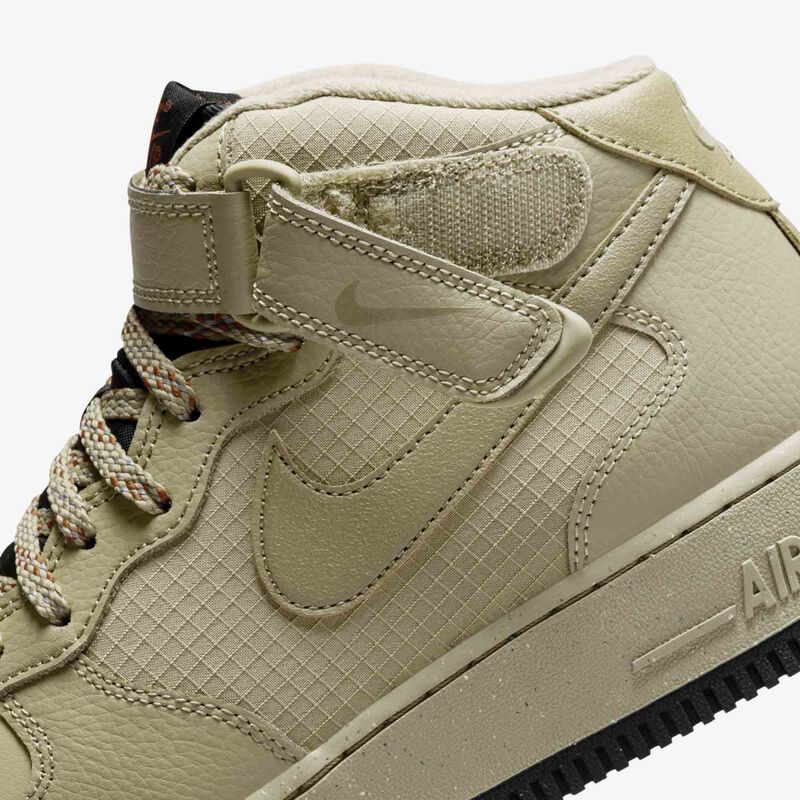 Nike Air Force 1 Mid 07, Oliva neutro/Negro/Rojizo oscuro/Oliva neutro, hi-res