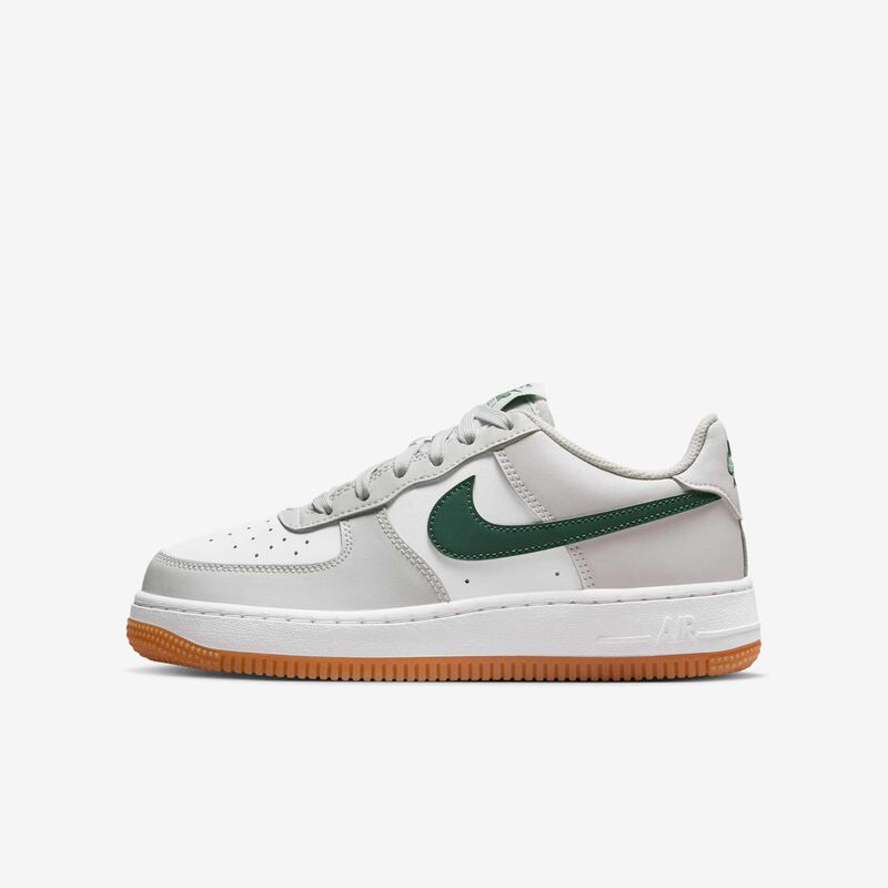 Nike Air Force 1, Polvo de fotones/Abeto/Goma marrón medio/Blanco, hi-res
