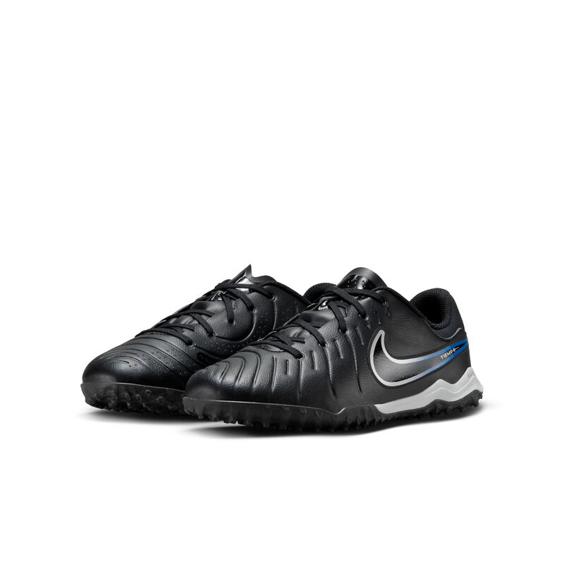 Nike Jr. Tiempo Legend 10 Academy TF, Negro/Hiperroyal/Cromo, hi-res