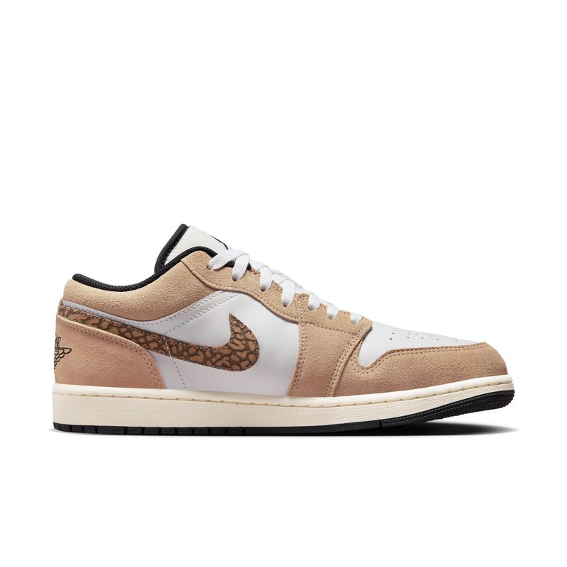 Air Jordan 1 Low SE, Cáñamo/Blanco/Negro/Tostado británico claro, hi-res