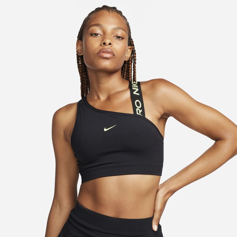 Nike Pro Swoosh, Negro/Toque de limón claro/Toque de limón claro, hi-res