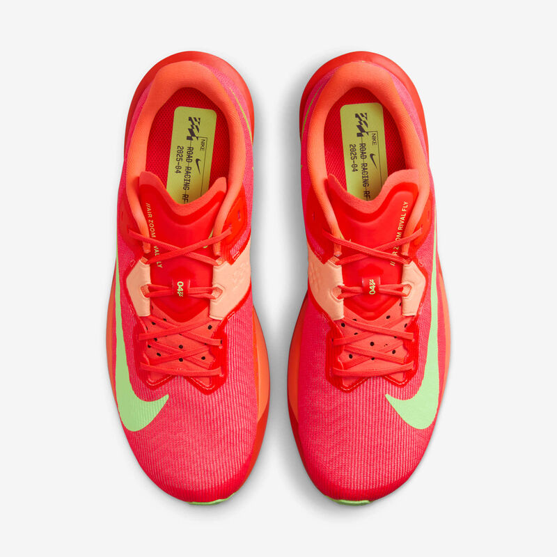 Nike Rival Fly 4, Carmesí Brillante/Hipernaranja/Espuma Menta/Morado Cueva, hi-res