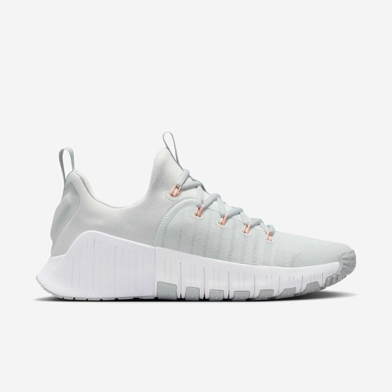 Nike Free Metcon 6, Polvo Fotón/Gris Humo Claro/Blanco Cumbre/Plata Metalizado, hi-res