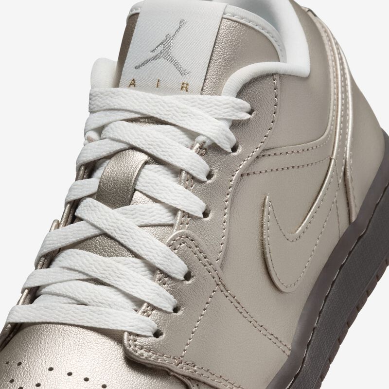 Air Jordan 1 Low SE, Zinc Metalizado/Zinc Metalizado-Blanco Cumbre, hi-res