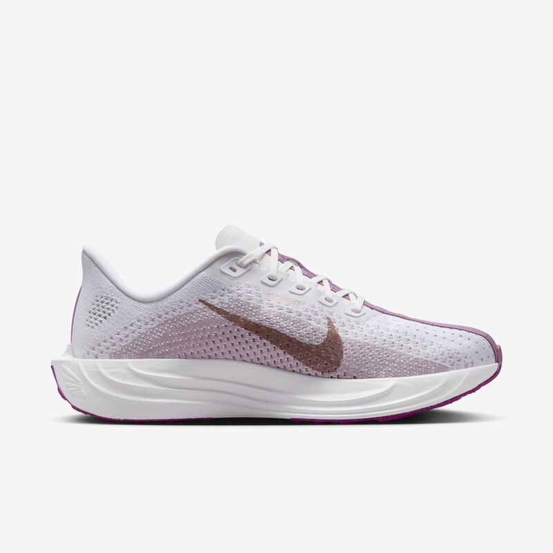 Nike Pegasus Plus, Blanco/Metalizado Rojo Bronce-Platino Violeta, hi-res