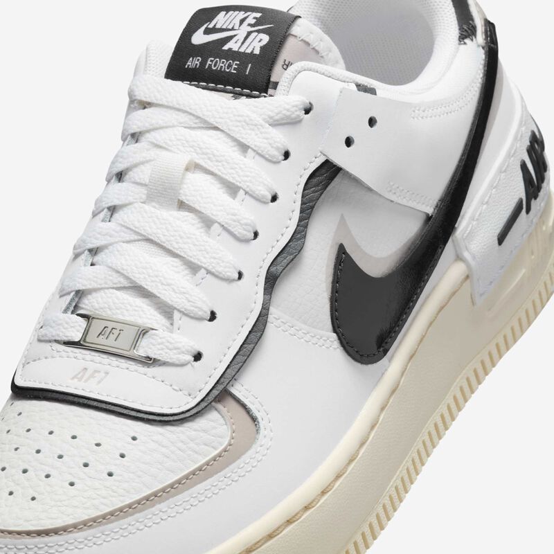Nike Air Force 1 Shadow, Blanco/Gris Universitario/Tinte Platino/Sombrío Apagado, hi-res