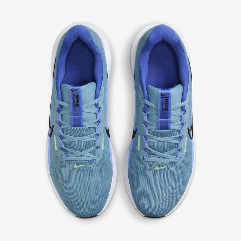 Nike Downshifter 13, Denim Turquesa/Negro-Pulso Royal-Verde Vapor, hi-res