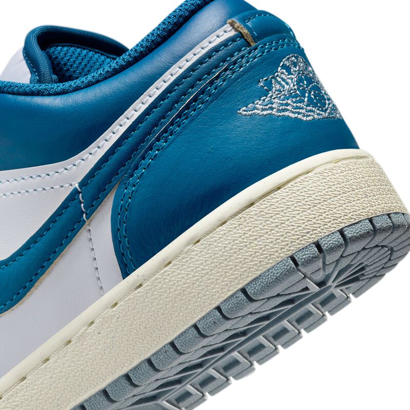 Air Jordan 1 Low SE, Blanco/Azul Industrial-Azul Gris-Vela, hi-res