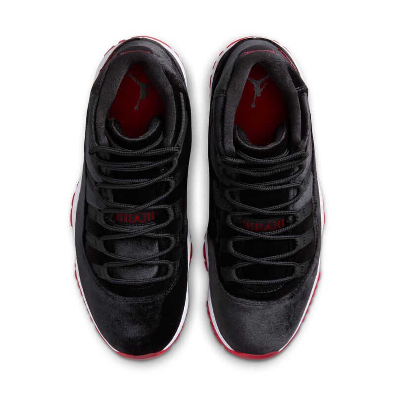 Air Jordan 11 Retro, Negro/Blanco/Rojo Gimnasio, hi-res
