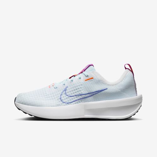 Nike Interact Run, Blanco/Pulso Real-Azul Glaciar, hi-res
