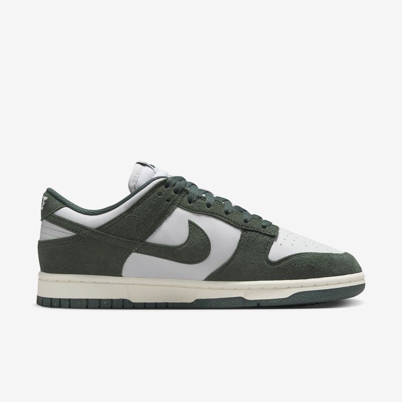 Nike Dunk Low, Polvo De Fotones/Verde Vintage-Vela-Blanco, hi-res