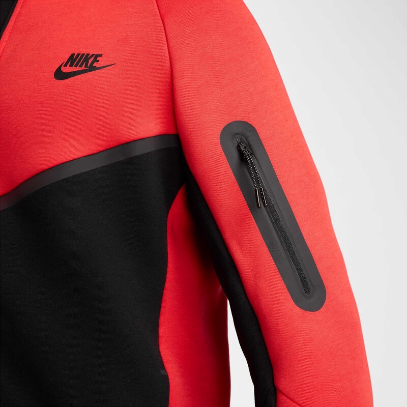 Nike Tech, Carmesí Claro/Negro/Negro, hi-res