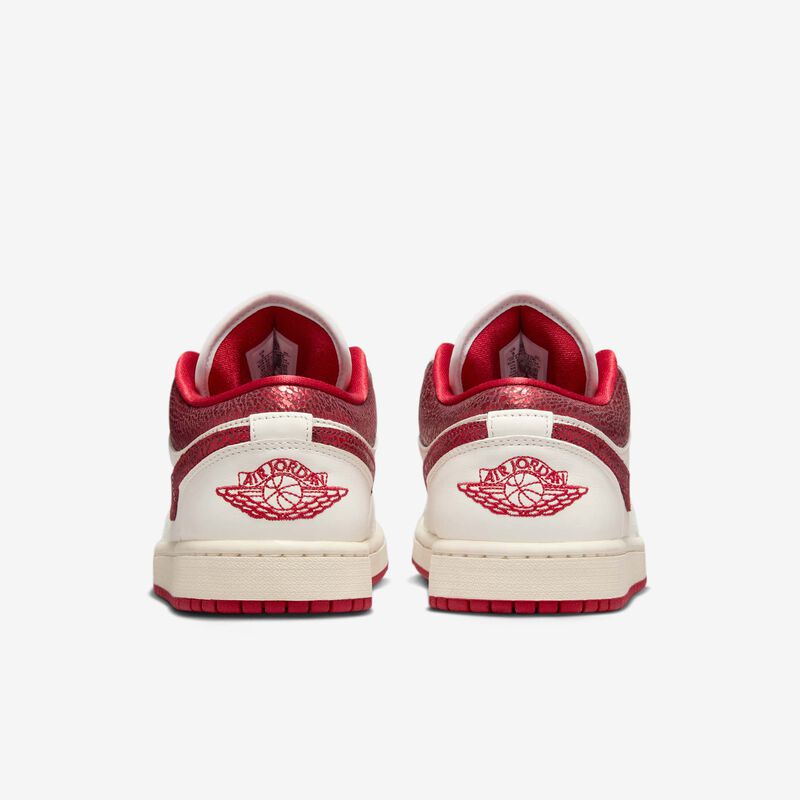Air Jordan 1 Low SE, Vela/Equipo Rojo/Universitario Rojo, hi-res