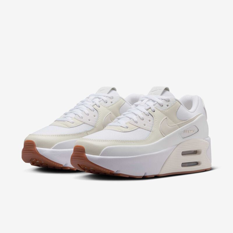 Nike Air Max 90 LV8, Blanco/Perla Suave/Tinte Platino/Vela, hi-res