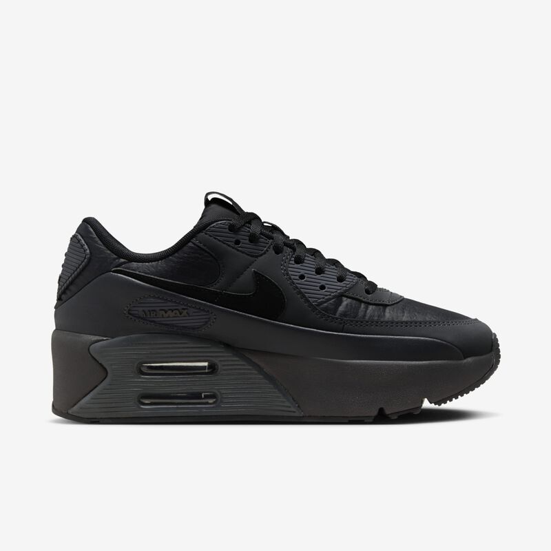 Nike Air Max 90 LV8, Negro Claro/Negro-Gris Humo Oscuro-Antracita, hi-res