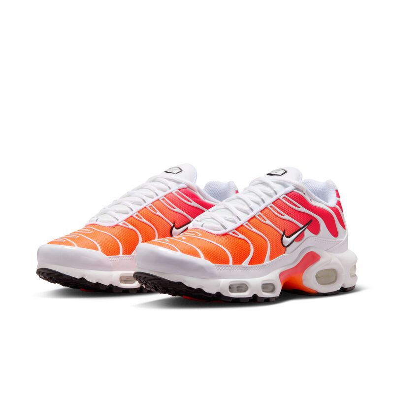 Nike Air Max Plus, Blanco/Brillo de brasa/Naranja total/Blanco, hi-res