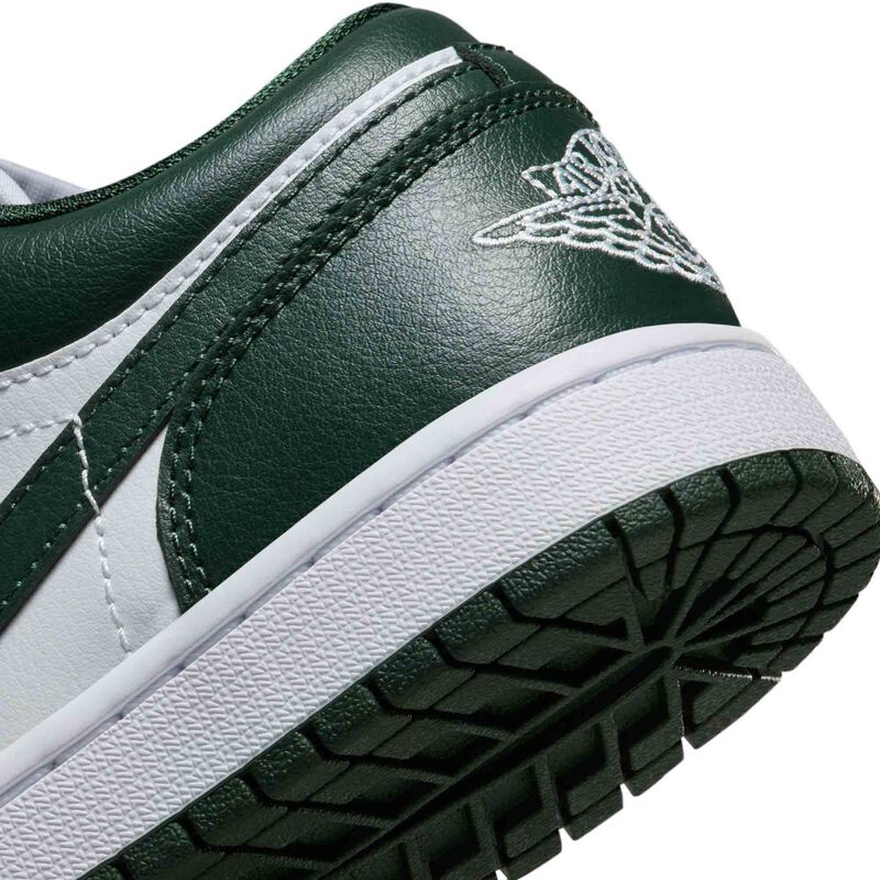 Air Jordan 1 Low, Blanco/Jade Galáctico, hi-res