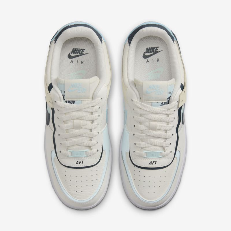 Nike Air Force 1 Shadow, Vela/Azul Glacial/Leche De Coco/Azul Marino Militar, hi-res