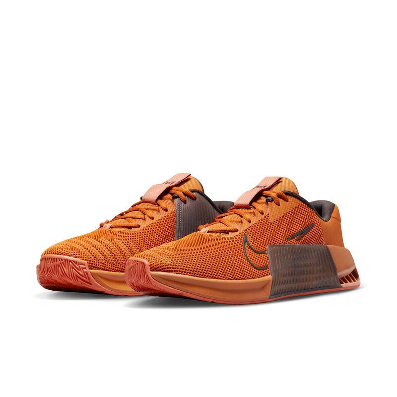 Nike Metcon 9, Monarca/Verde mica/Ceniza medio/Marrón ámbar, hi-res