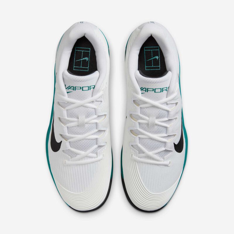 Nike Vapor 12, Blanco/Esmeralda radiante/Negro, hi-res
