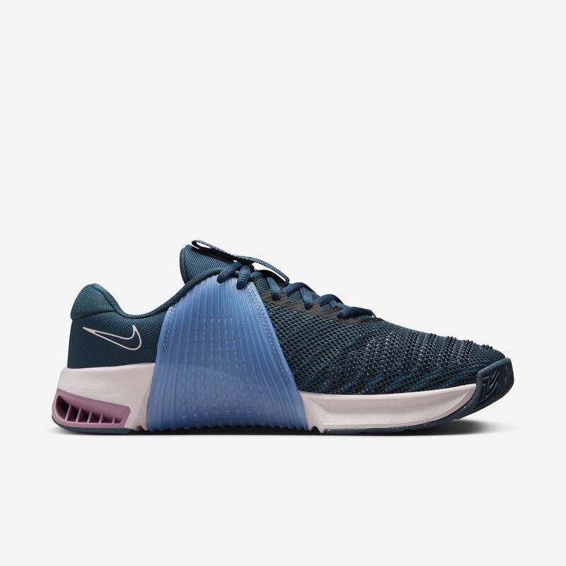 Nike Metcon 9, Azul Marino Armero/Violeta Platino Y Polvo Ciruela, hi-res