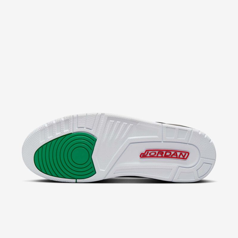 Jordan Spizike Low, Negro/Verde Clásico/Blanco/Rojo Universitario, hi-res