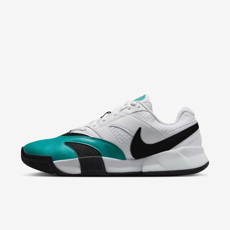 NikeCourt Lite 4, Blanco/Esmeralda radiante/Negro, hi-res